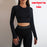 Elite Seamless Yoga Pants Sports Gym Fitness Leggings plus Long Sleeve Tops Outfits Butt Lifting Slim Workout Sportswear Clothing