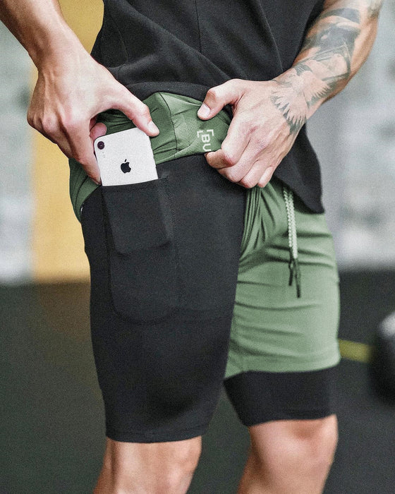 Elite Men Pocket Compression Shorts