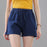 Elite Cotton Solid Color Shorts Women'