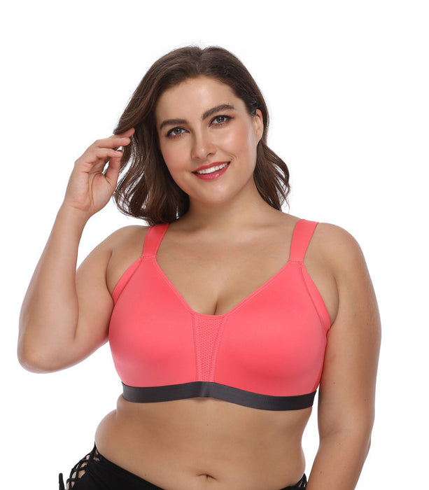 Bignbold No steel collar underwear bra