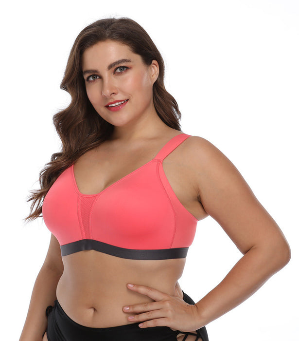 Bignbold No steel collar underwear bra