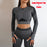 Elite Seamless Yoga Pants Sports Gym Fitness Leggings plus Long Sleeve Tops Outfits Butt Lifting Slim Workout Sportswear Clothing