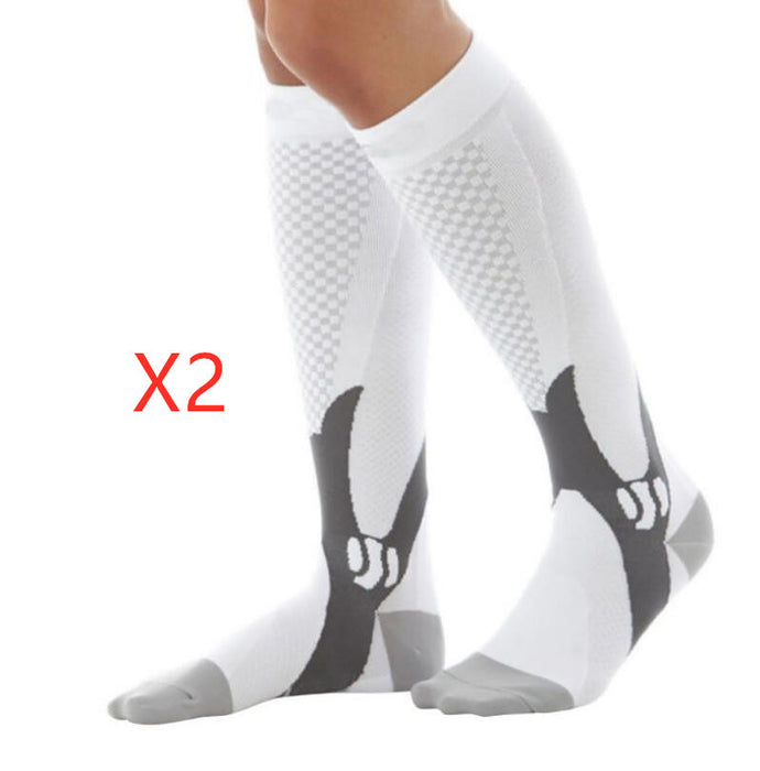 Elite Compression Socks For Men&Women Best Graduated Athletic Fit For Running Flight Travel Boost Stamina Circulation&Recovery Socks