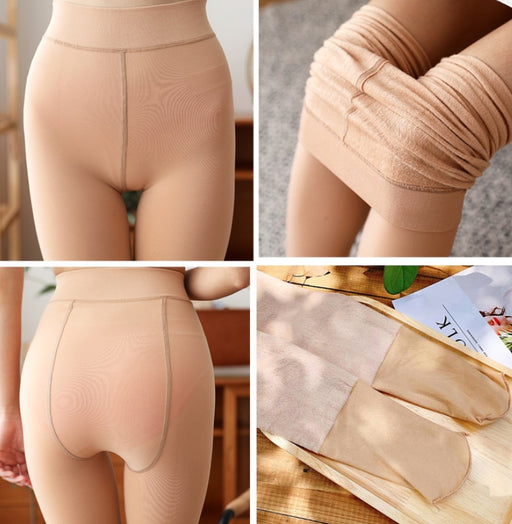 Women's high waist warm pants