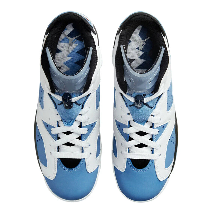  Air  6 Retro 'White / UNC University Blue' (2022) 384665-410