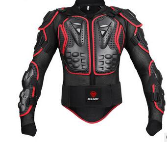 Genuine Motorcycle Jacket Racing Armor Protector ATV Motocross Body Protection Jacket Gear Mask Gift