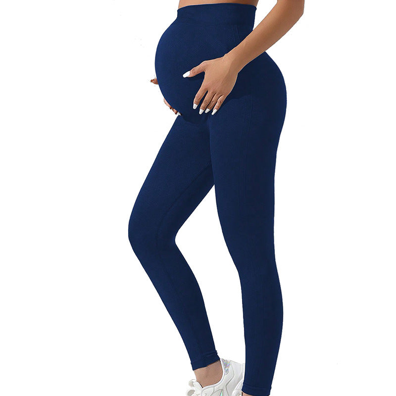 Elite+ Pregnant Women Seamless Belly Support Outer Wear Yoga PantsElite+ Pregnant Women Seamless Belly Support Outer Wear Yoga Pants