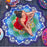 Polygon Printing Tassel Round Bath Towel Yoga Mat