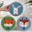 Handmade Embroidery Material Package Needle Children Beginners Stamp String Art Decoration