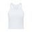 Round Neck Threaded Yoga Vest With Chest Pad