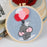 Handmade Embroidery Material Package Needle Children Beginners Stamp String Art Decoration