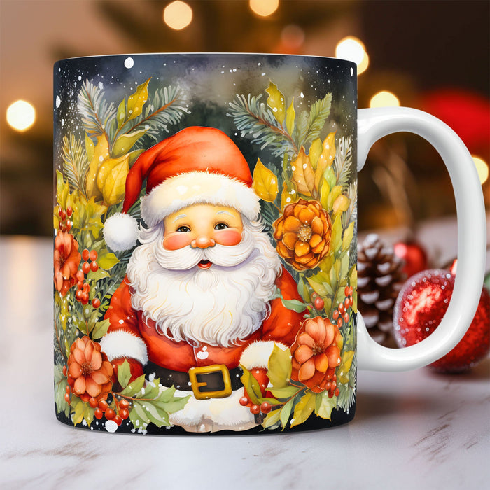 Creative 3D Christmas Ceramic Mug Unique Space Design Snowman Santa Coffee Cup Tea Milk Mug Christmas Gifts For Kids Adults Kitchen Gadgets