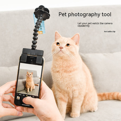 Pets Photography Artifact Cat Dog Watching Lens Teddy Camera Toy Mobile Phone Camera Bracket Selfie Clip Supplies Pet Products