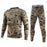 ESDY + EliteMen Exercise Camouflage Dralon Thermal Underwear Suit