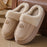 Winter Plush Slippers For Men Casual All-match Warm Suede House Shoes Indoor Non-slip Floor Bedroom Slipper