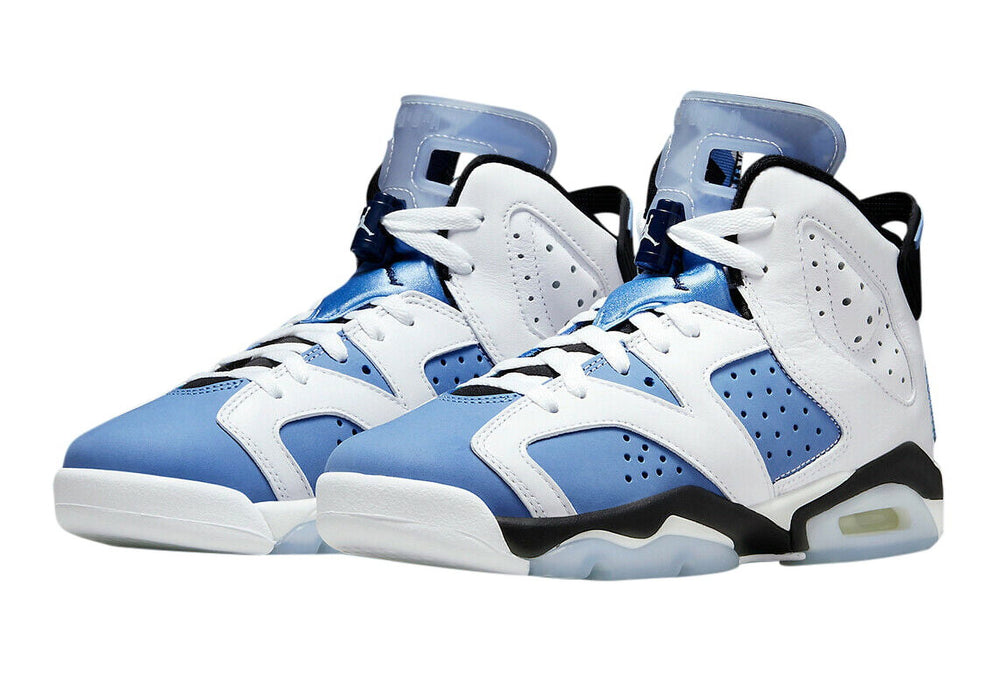  Air  6 Retro 'White / UNC University Blue' (2022) 384665-410