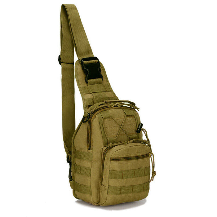 Elite Tactical Chest Bag Backpack Military Sling Shoulder Pack Cross Body Pouch