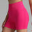 Elite+ Seamless Yoga Shorts Women Solid Color High Waist Hip-lifting Fitness Pants Running Sweatpants