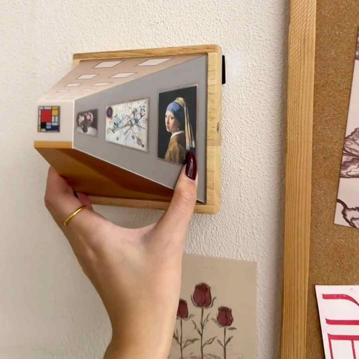 3D Illusion Gallery Bedside Picture Style Creative Modern Simulate Sunshine Drawing Night Light Gift