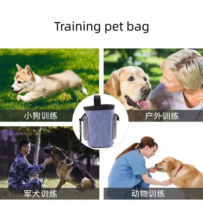 Portable Pet Outdoor Training Bag Dog Toys Storage Waist Bag Cat Travelling Outdoor Snack Pocket Pet Supplies