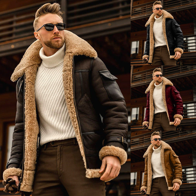 Elite men Winter Jacket Mens Military Fleece Warm Jackets Male Fur Collar Coats Army Tactical Jacket