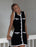 Women's Fashion Simple Buttons Sleeveless Vest Dress