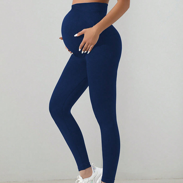 Elite+ Pregnant Women Seamless Belly Support Outer Wear Yoga Pants