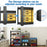 5 Tier Adjustable Height Metal Shelving Unit For Garage Basement